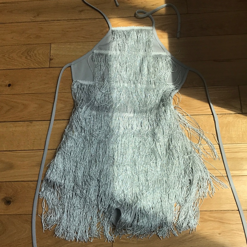 Fringe bodysuit